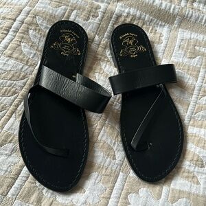 Il Sandalo Caprese Italian leather sandals - 39